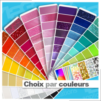 Tous les flex & flock par couleurs