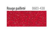 Flex pailleté | Rouge