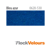 Flock velours | Bleu azur