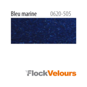 Flock velours | Bleu marine