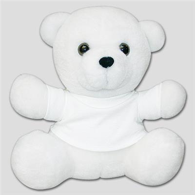 Ours blanc peluche 21 cm