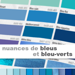 Tous nos flex bleus et bleu-verts