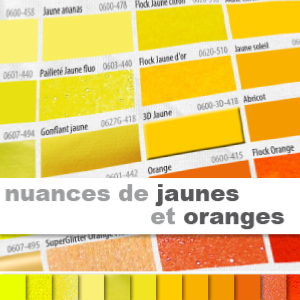 Tous nos flex jaunes & oranges