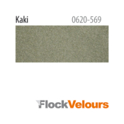 Flock velours | Vert kaki