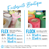 Exclu boutique : déstockage flex