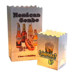 Lampions de papier CandLight
