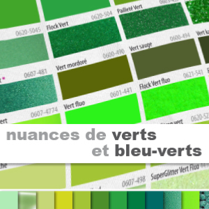 Tous nos flex verts et bleu-verts