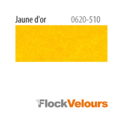 Flock velours | Jaune d'or