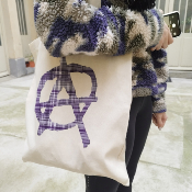 Tote bag écru