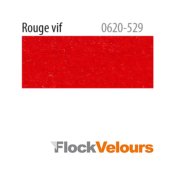 Flock velours | Rouge vif