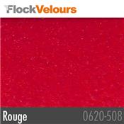 Flock velours | Rouge