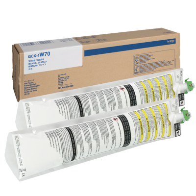 Recharges d'encre Blanche GTX 2 x 700cc